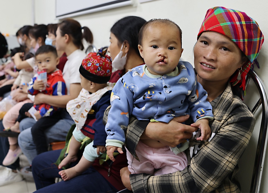 Operation Restore Hope on site at the hospital in Hanoi