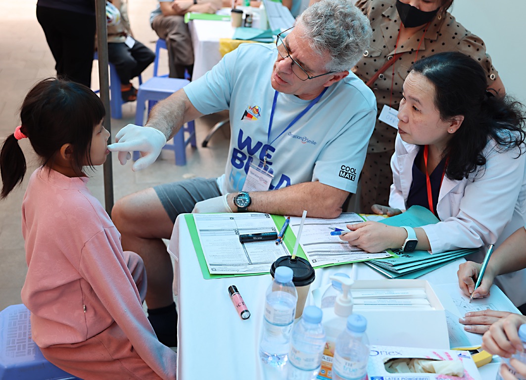 Operation Restore Hope on site at the hospital in Hanoi